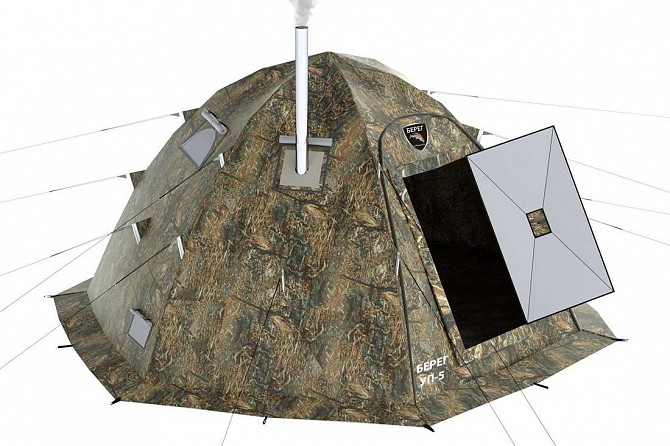 Универсальная двухслойная палатка УП-5 Берег - изображение 1