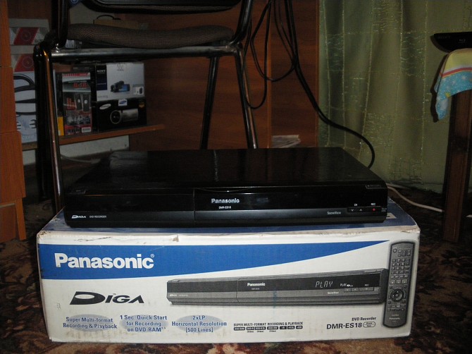 Dvd рекордер Panasonic dmr es -18 - изображение 1