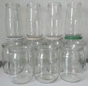 Продам стеклянные банки малого объёма
